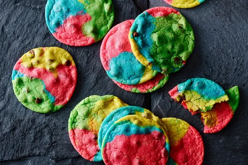 Decorating and Serving Your Rainbow Christmas Cookies