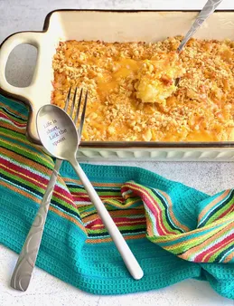 Discovering Pineapple and Ritz Cracker Casserole