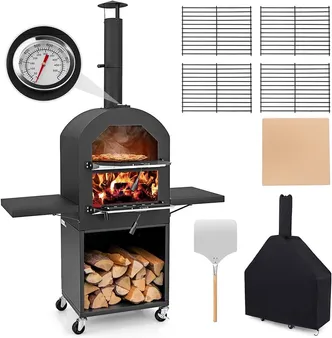 How Hot Should a Wood-Fired Pizza Oven Be?