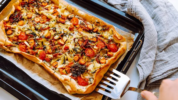 Make A Delicious Homemade Pizza On A Cookie Sheet In No Time!