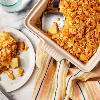 The Recipe: How to Make a Pineapple Casserole with Ritz Crackers